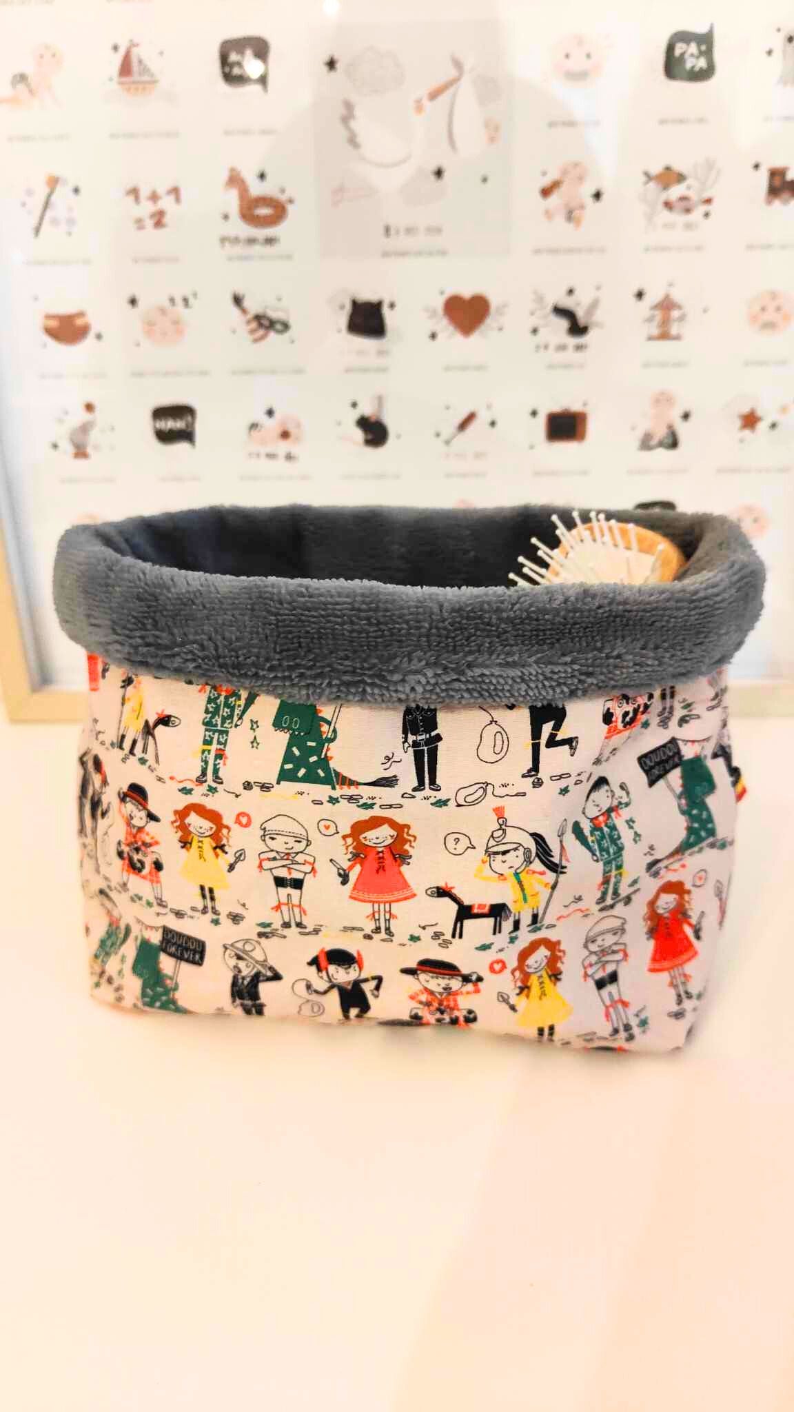 Panier rangement "Doudou Forever"