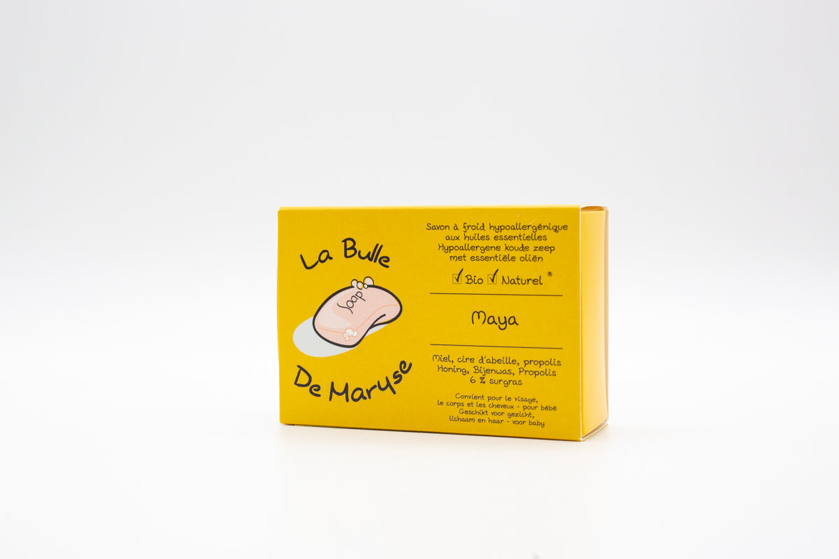 Savon et pochette de transport - 100% made in Belgium