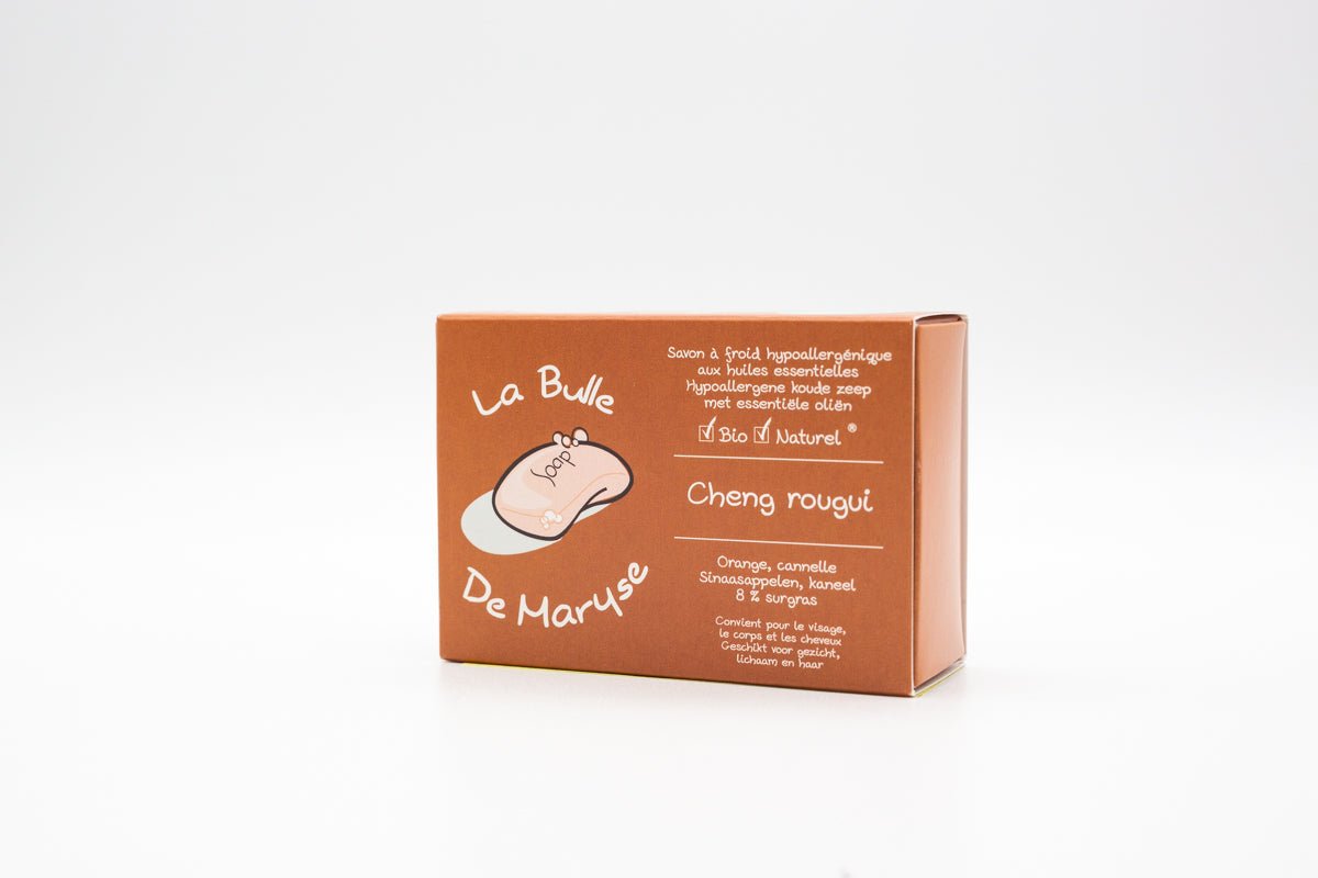 Savon et pochette de transport - 100% made in Belgium