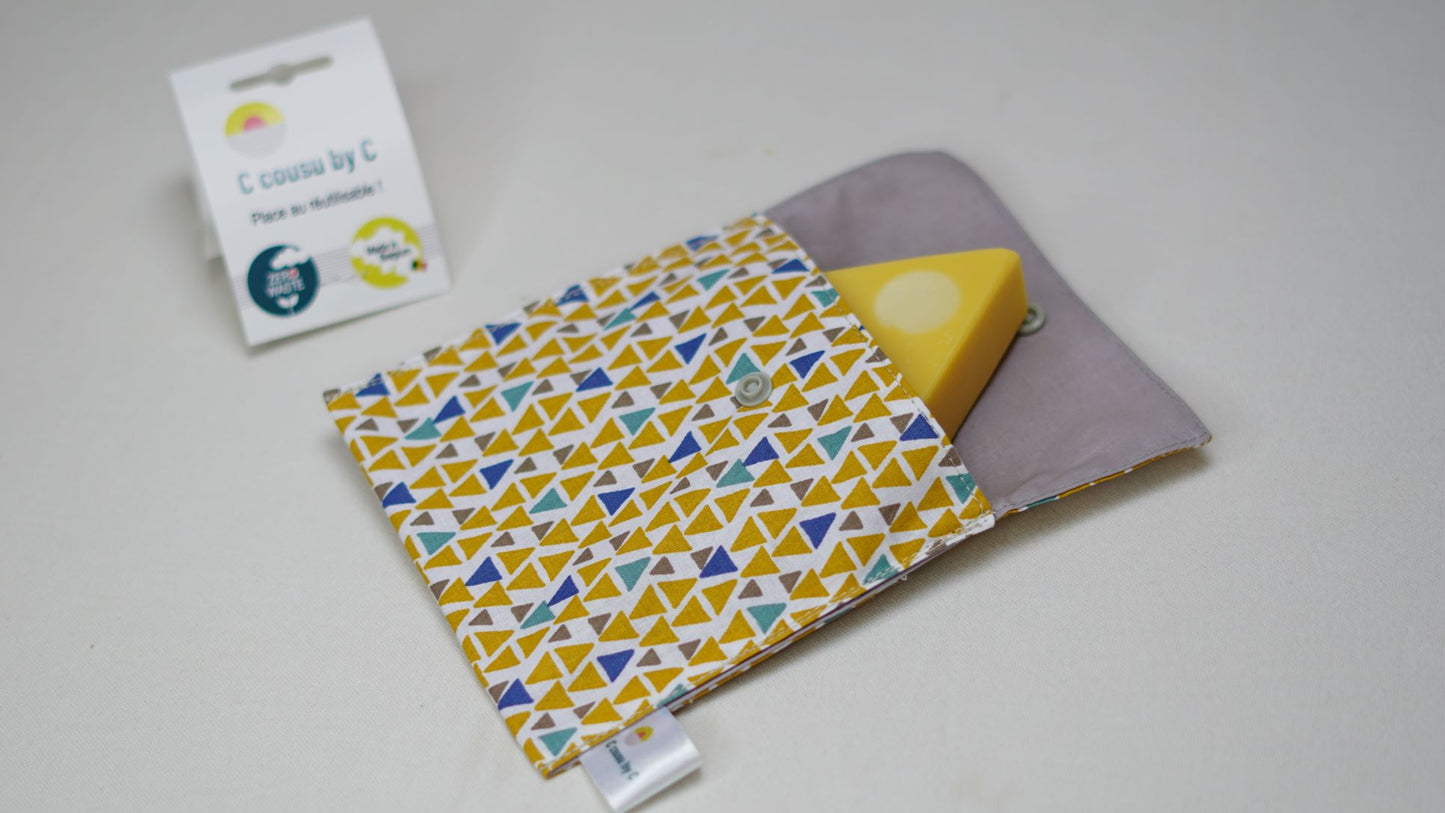 Savon et pochette de transport - 100% made in Belgium