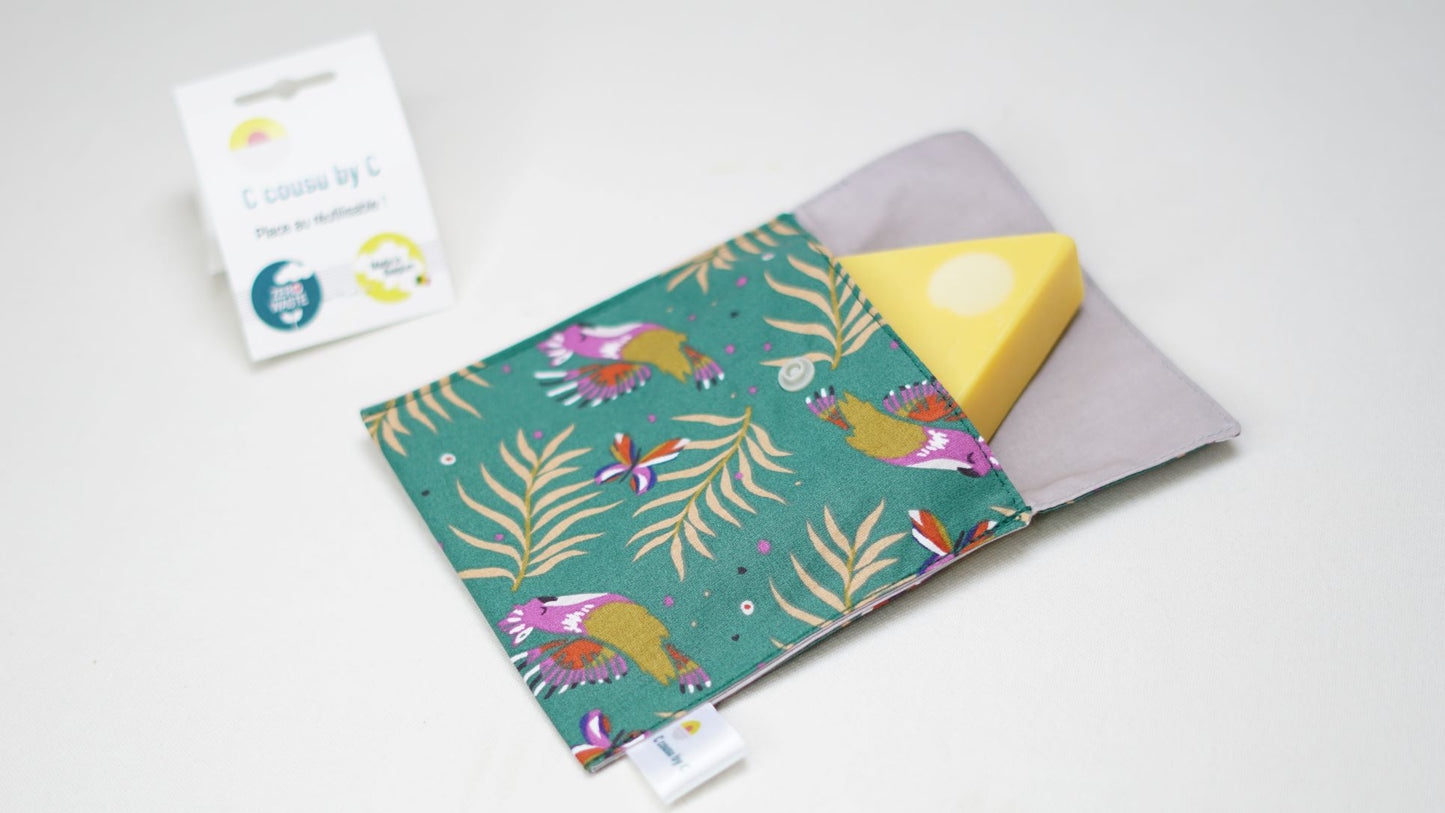 Savon et pochette de transport - 100% made in Belgium
